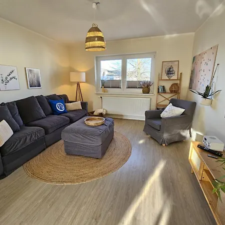 2015 Kuestenglueck 2 Stylisches Mit Meerblick - 200m Zum & Baecker Apartmán