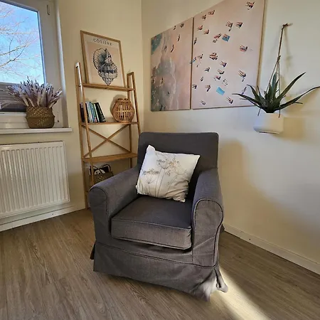 Апартаменты Kuestenglueck 2 Stylisches Mit Meerblick - 200m Zum & Baecker