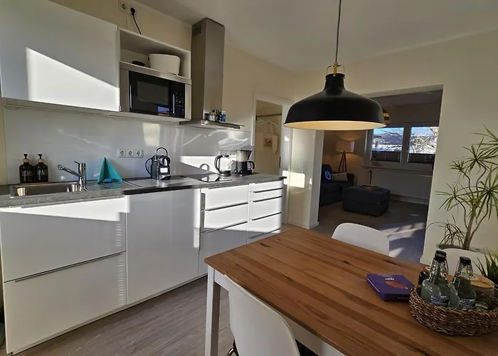 Апартаменты Kuestenglueck 2 Stylisches Mit Meerblick - 200m Zum & Baecker *
