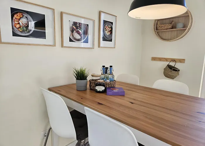 Апартаменты Kuestenglueck 2 Stylisches Mit Meerblick - 200m Zum & Baecker Даме