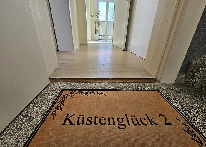 Апартаменты Kuestenglueck 2 Stylisches Mit Meerblick - 200m Zum & Baecker
